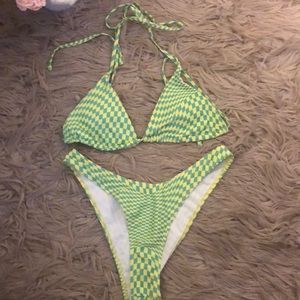 Checkered Bikini